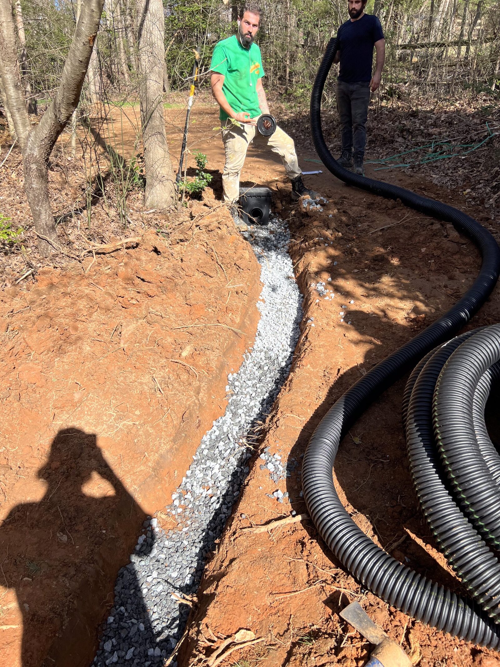 Drainage Grading in Waxhaw, NC | Galloway Scapes | Best Landscaping Company Waxhaw, NC